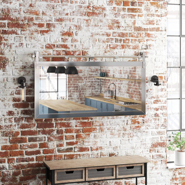 Steelside™ Singapore Rectangle Wall Mirror & Reviews | Wayfair